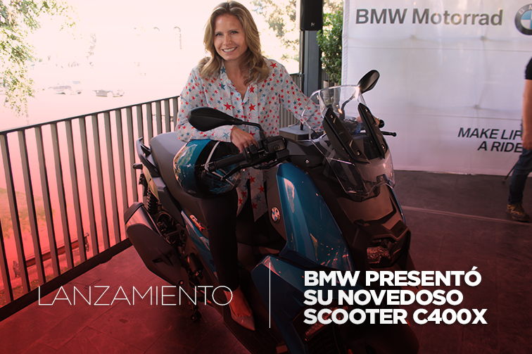 BMW Motorrad lanza en Chile su nuevo maxi scooter C400X